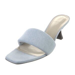 Iro Denim Kitten Heels